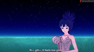 anko mitarashi gets wild in naruto 3 fantasy sex scene