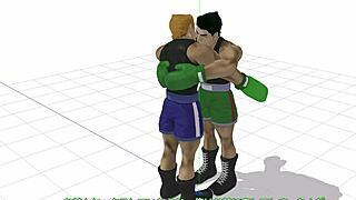 Little Mac engages in bareback gay sex during the game