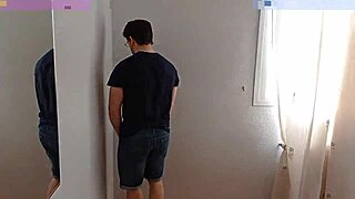 Teen girl punishes boy with spanking and blowjob in homemade video.