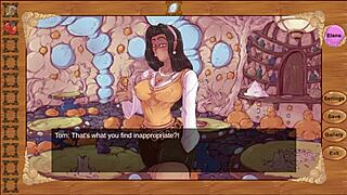 In magic dorm 2, pixie goddess gets raw anal 😈