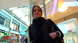 What’s hotter than a teen chick hunting for sex in Czech Republic’s toilets?