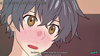 Gay Hentai Featuring Sasaki and Miyano as Femboy Boyfriend in Bara Yaoi