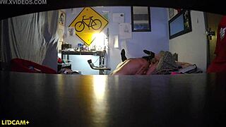 jeni and jason didn’t notice the hidden cam watching them.