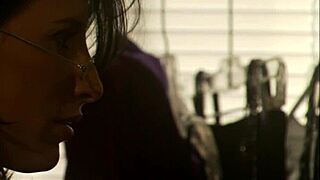 Lezley Zen Shows Juicy Pussy in Interracial Lesbian Shower Rimjob!