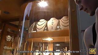 Czech brunette teen trades sex for an engagement ring in a hidden cam pov pickup adventure.