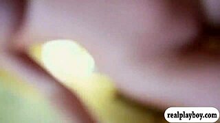 Two busty ladies threw a wild party and got into steamy group sex.