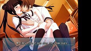 Man, this Majikoi S Kokoro-H1 anime schoolgirl kissing scene is wild!