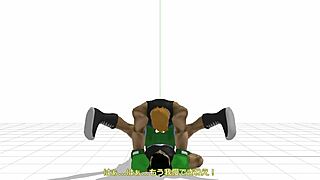 Little Mac engages in bareback gay sex during the game