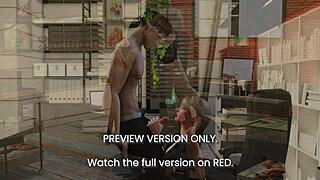 hey, mr perfectly fine in 3d hentai rough sex at office 😈