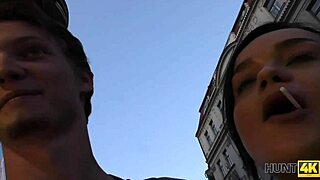 Czech brunette teen trades sex for an engagement ring in a hidden cam pov pickup adventure.