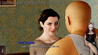 why did eve give a handjob to the old neighbor in tales from the deep?