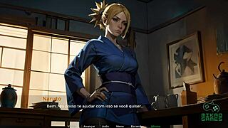 Wife Temari goes crazy for some hot Naruto sex