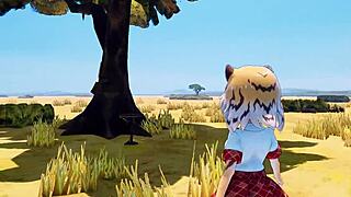 Bengaru Tora from Kemono Friends anime gets wild in HARDCORE hentai ACTION!