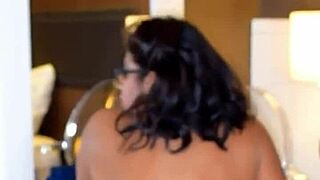 Sheila Ortega Teases Boy, Strips Lingerie, Plays With Wet Pussy Before Fucking