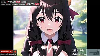 Uncensored Japanese Hentai Music Video Featuring Yunyun 210 AI CGS