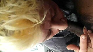 hey, check out this babe swallowing black cum 😋