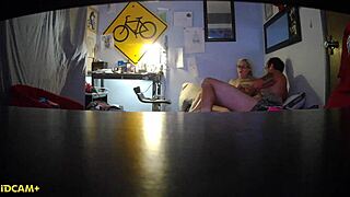 jeni and jason didn’t notice the hidden cam watching them.