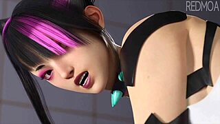Juri Han 3D Sex Compilation with Big Tits