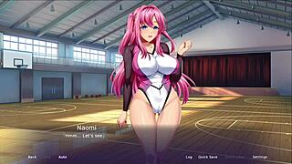 in the rematch game, bound girls face bondage threesome with anime hentai vibes