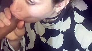 hey, this black latina slut is deepthroating my cock so good, anime style