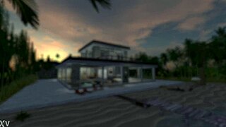 Jenn Pounds Maggie's Huge Cock in Bedroom Fuck Fest!