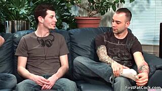 Aiden blue experiences his very first big gay video