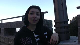 feeling the thrill of public fucking near a caribbean monastery with teens