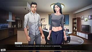 Finger and fuck in anime game