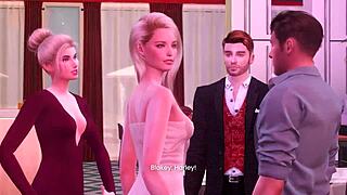 Celebrities in erotic 3D hentai video - a sneak peek