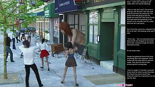 Big apple small gesture episode unleashes intense 3d cartoon sex