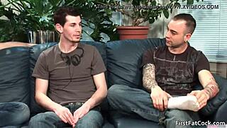 Aiden blue experiences his very first big gay video