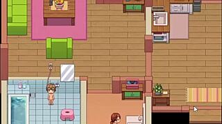 la instructora me hace una mamada en el hentai game