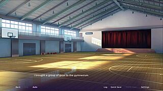 in the rematch game, bound girls face bondage threesome with anime hentai vibes