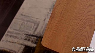 Jessica starling undergoes bbc interview while stripping clothes backstage in hentai style