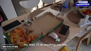 The Pizza Girl Ate My Pizza And Wanted To Run Away I Made Her Suck