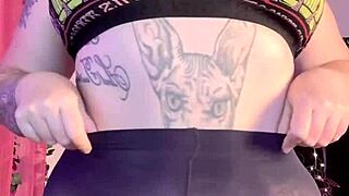 Masturbation In Black Pantyhose With Heels And Orgasm