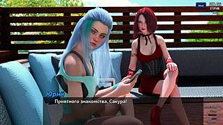 Ever seen a maid in 3D cartoon gameplay?