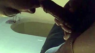 pretty ebony sloppy blowjob w thickdickbandit