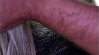 Amateur gay guys have anal sex in the car