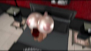 Jenn Pounds Maggie's Huge Cock in Bedroom Fuck Fest!