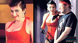 Watch this blonde femdom improvise her fetish comedy. Will she dominate like 50 shades?