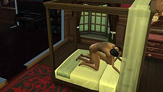 Hvorfor er Santu tante så frekk med nabogutten i tegneserie?