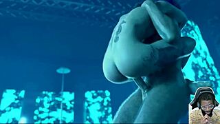 Tight pussy Judy club fucks dirty Aerith. Stuffing whore holes with Sue Storm deepthroat cream