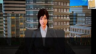 I explore my new family in this anime cartoon adventure