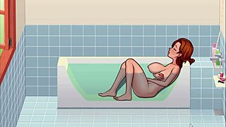 la instructora me hace una mamada en el hentai game