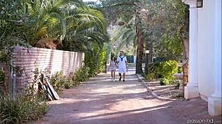 Selina Imai's Tight Pussy Stuffed In Cowgirl After Pickleball Loss