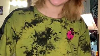 petite amateur cutie orgasms twice while dirty talking and masturbating.