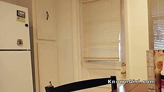 Almost Caught Giving Blowjob To Ex-Girlfriend Before Doggy Fucking.