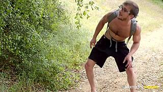 Donte Thick Joins 2 Hunks In Public Park Action!