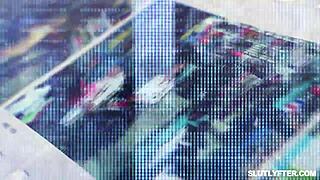 Bonnie grey and maya bijou get a huge dick in this hardcore scene.